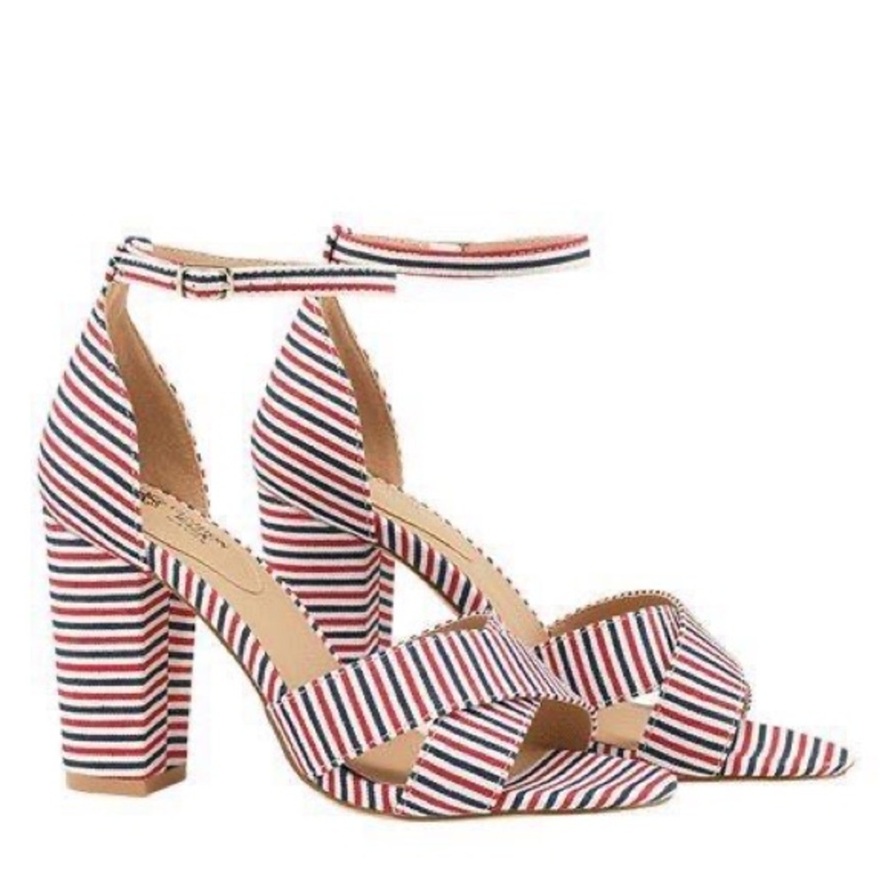 70's Retro Block Heel Platform Dress Sandal